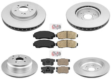 Front & Rear Brake Rotors & Ceramic Pads Fits Honda CRV CR-V 2007 2008 2009 2010 2011