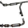 For 2001-2003 Ford F150 5.4L 4 Wheel Drive Eng Y Pipe W 4 Catalytic Converters