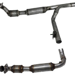 For 2001-2003 Ford F150 5.4L 4 Wheel Drive Eng Y Pipe W 4 Catalytic Converters