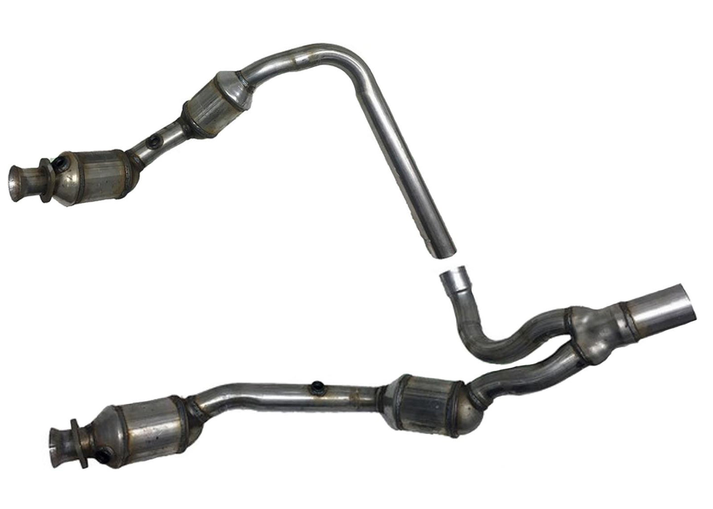 07-09 Wrangler Direct Fit Y Pipe Catalytic Converter Xtra Duty Made in USA 19308