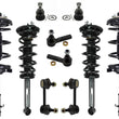 F & R Coil Spring Strut Mount Sway Bar Links For Nissan Maxima  2002 2003