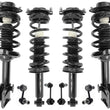 Front & Rear Complete Struts Assembly & Links For Subaru Forester 2.5L 2014-2016