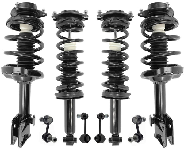 Front & Rear Complete Struts Assembly & Links For Subaru Forester 2.0L 2014-2016