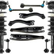 Rear Complete Struts Control Arms & Links For Subaru Forester 2014-2016