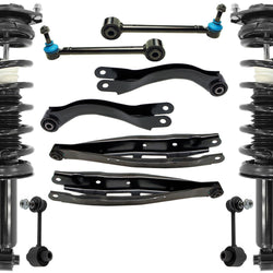 Rear Complete Struts Control Arms & Links For Subaru Forester 2014-2016