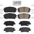 F&R Ceramic Disc Brake Pads for Hyundai Elantra 2021 2022 2023 2024 1.6L 2.0L
