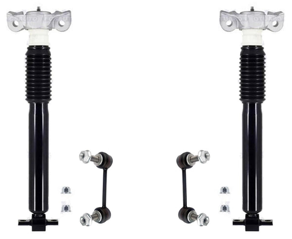 Rear Left & Right Complete Shocks W/ Mounts & Links For Ford Edge 2015-2024