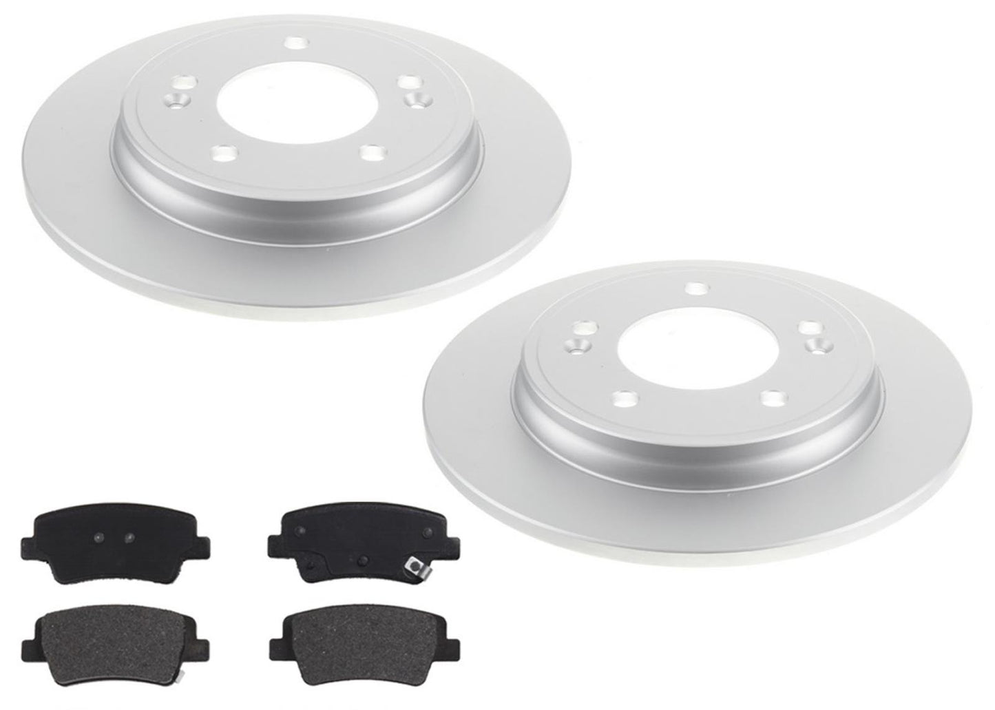 Rear Disc Brake Rotors Brake Pads for Hyundai Elantra 2021 2022 2024 1.6L 2.0L