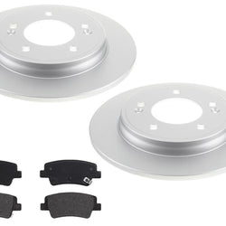Rear Disc Brake Rotors Brake Pads for Hyundai Elantra 2021 2022 2024 1.6L 2.0L
