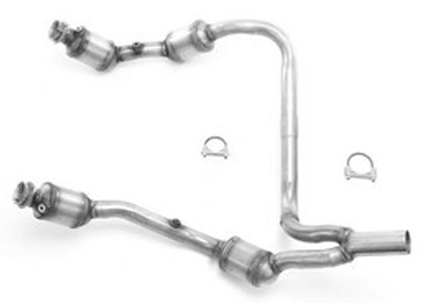 California New York Catalytic Converter Engine Y Pipe For Jeep Wrangler 07-09