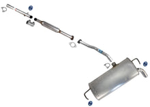 Weld On Rear Resonator Exhaust System Muffler for KIA Sportage 14 2015 2016 2.4