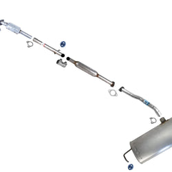 Catalytic Converter Resonator Exhaust System Muffler for KIA Sportage 14-16 2.4