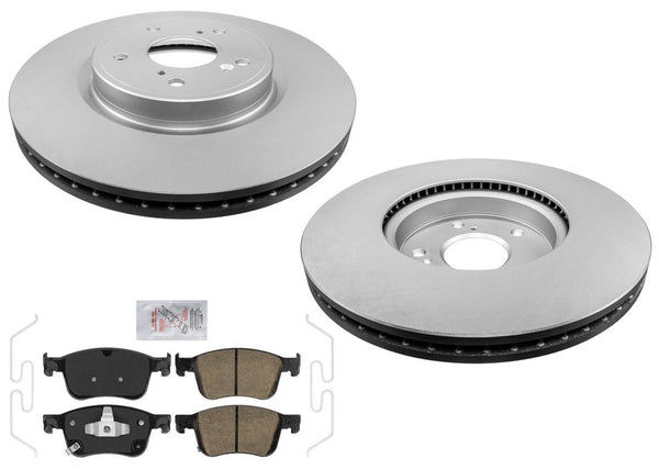 Front Disc Brake Rotors & Brake Pads for Honda Accord Sport Touring 2018-2022