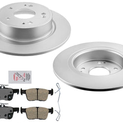 Rear Disc Brake Rotors & Brake Pads for Honda Accord Sport Touring 2018-2022
