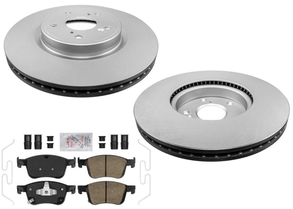 Front Disc Brake Rotors & Brake Pads for Honda Accord Sport Touring 2018-2022