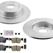 Disc Brake Rotors & Ceramic Brake Pads for Honda Accord Sport Touring 2018-2022