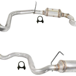 Front 2 Catalytic Converter Engine Pipe for Isuzu HPR-HD 2020-2022 6.6L Engine