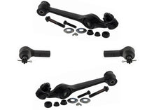 84-90 Escort (2) Conjunto de brazo de control y rótula (2) Kit de 4 piezas de varillas de acoplamiento exteriores 