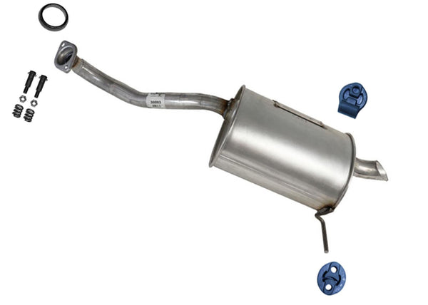 Rear Muffler Axle Pipe Gaskets Bolts Hangers for Honda Fit 2015-2020 1.5L