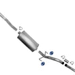 Exhaust System Pipe Muffler for Toyota Tacoma 01-04 3.4L 4WD Xtra & Double Cab