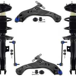 Front Complete Strut Lower Control Arms & Links For Toyota Rav4 2019-2023