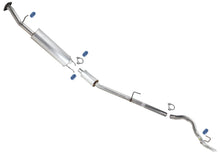 Exhaust System Pipe Muffler For Ford Transit 250 15-19 3.7L with 138" Wheelbase