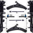 Front Complete Struts Control Arms Tie Rods & Links For Subaru Forester 2019-21