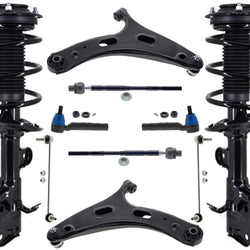 Front Complete Struts Control Arms Tie Rods & Links For Subaru Forester 2019-21