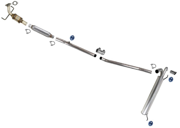 Catalytic Converter Resonator Exhaust System Muffler for Buick Encore 13-21 1.4L