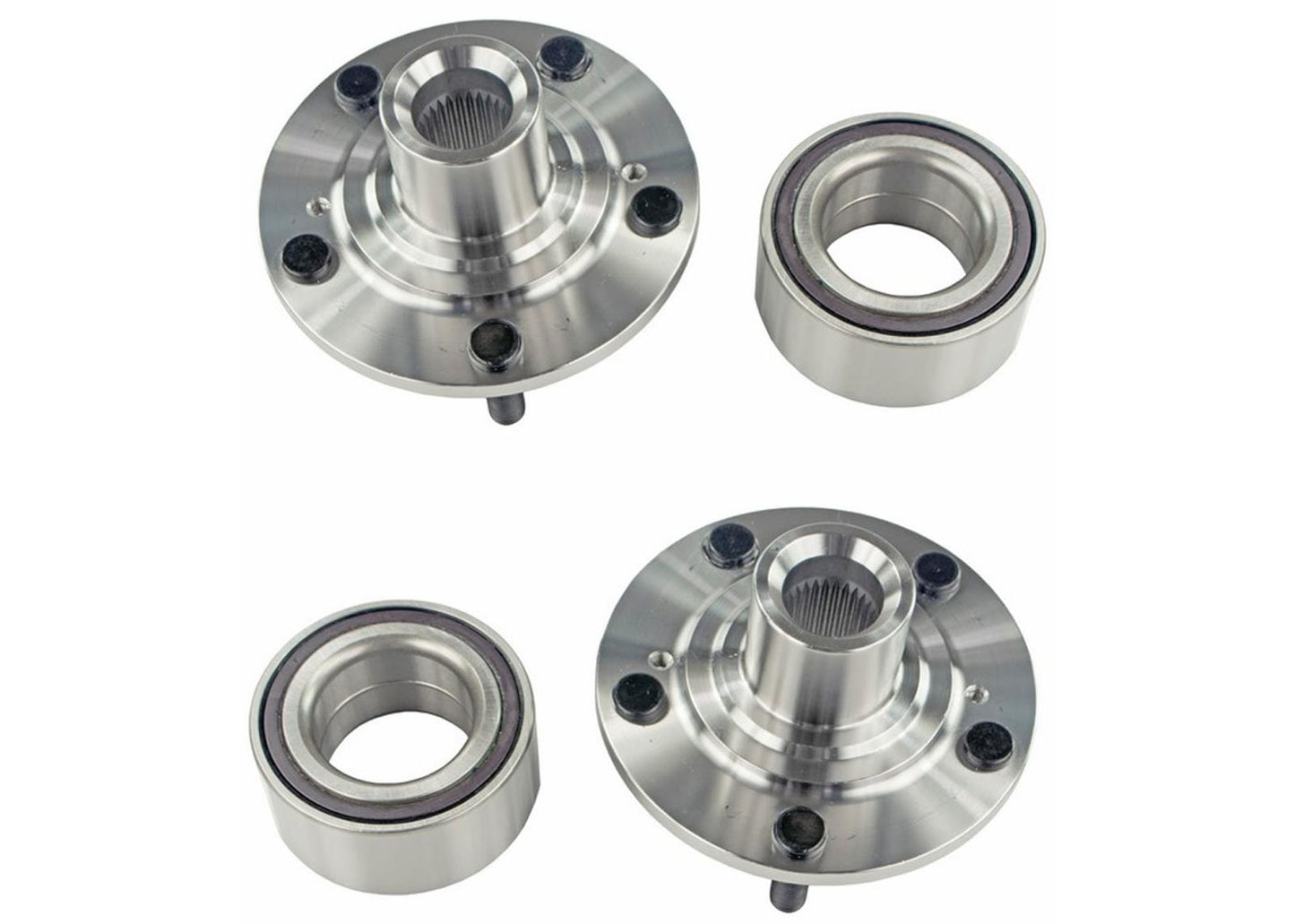 (2) Front Wheel Hub Bearing Kit for Acura TSX 2004 2005 2006 2007 2008