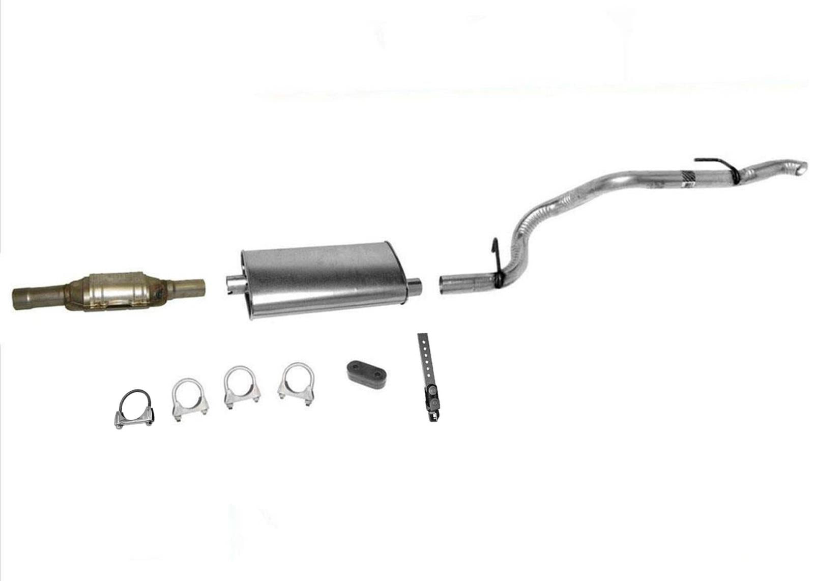 Tubo de escape del silenciador convertidor 96 al 20/01/00 Producción para Jeep Cherokee 2.5 4.0L