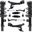 Front Struts Lower Control Arms Tie Rods & Links For Acura TLX 3.5L 2015-2018