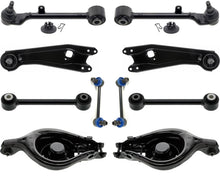 Rear Upper & Lower Control Arms & Sway Bar Links For Honda Pilot 2009-2015