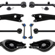 Rear Upper & Lower Control Arms & Sway Bar Links For Honda Pilot 2009-2015