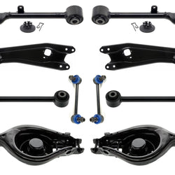 Rear Upper & Lower Control Arms & Sway Bar Links For Honda Pilot 2009-2015