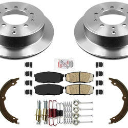 Carbon Performance Brake Rotors Pads Parking Hardware For Toyota Tundra 07-21