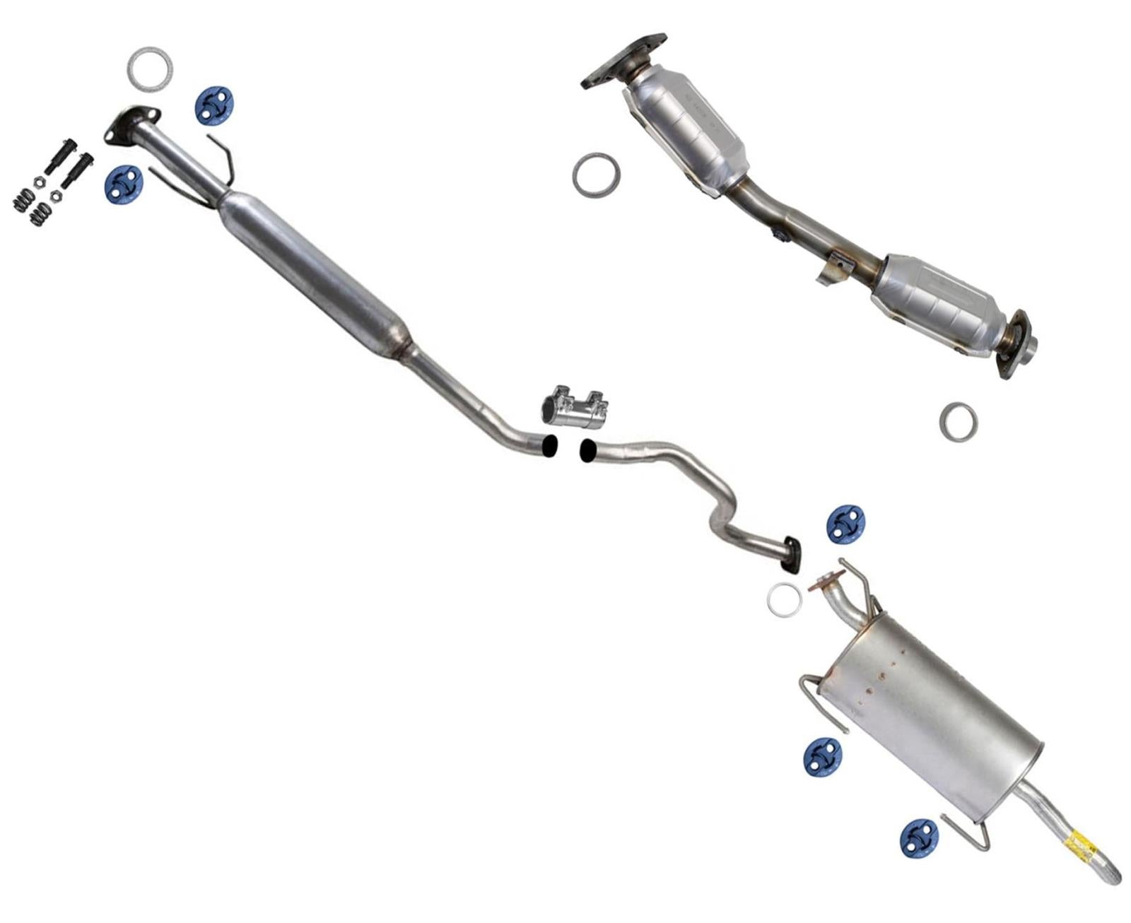 Converter Resonator & Muffler For Nissan Sentra 13-2018 1.8L Federal Emissions