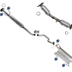 Converter Resonator & Muffler For Nissan Sentra 13-2018 1.8L Federal Emissions