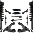 Front Struts Lower Control Arms Tie Rods & Links For F-150 09-13 4 Wheel Drive