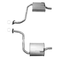 Dual Rear Mufflers For Nissan Maxima 09 2010 2011 2012 2013 2014 2015 2016 2017
