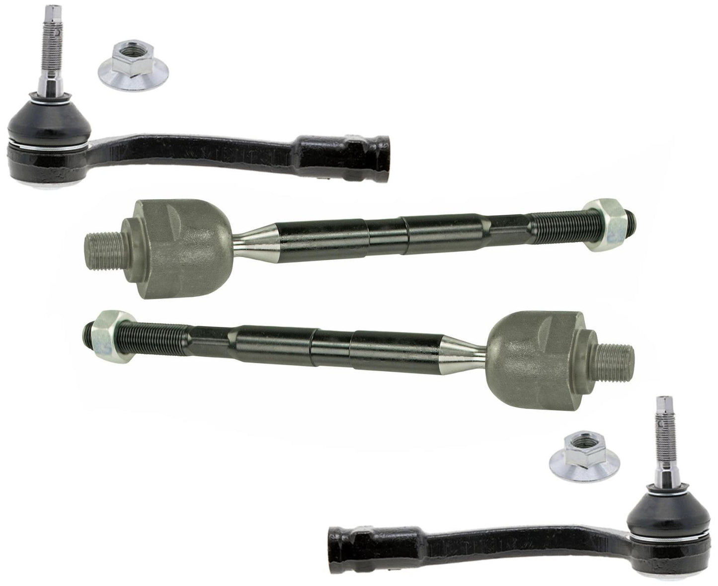 Mevotech Front Inner & Outer Tie Rods For Hyundai Nexo 2019 2020 2021 2022