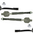 Mevotech Front Inner & Outer Tie Rods For Hyundai Nexo 2019 2020 2021 2022
