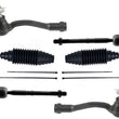 Front Inner & Outer Tie Rods & Boots For Hyundai Nexo 2019 2020 2021 2022