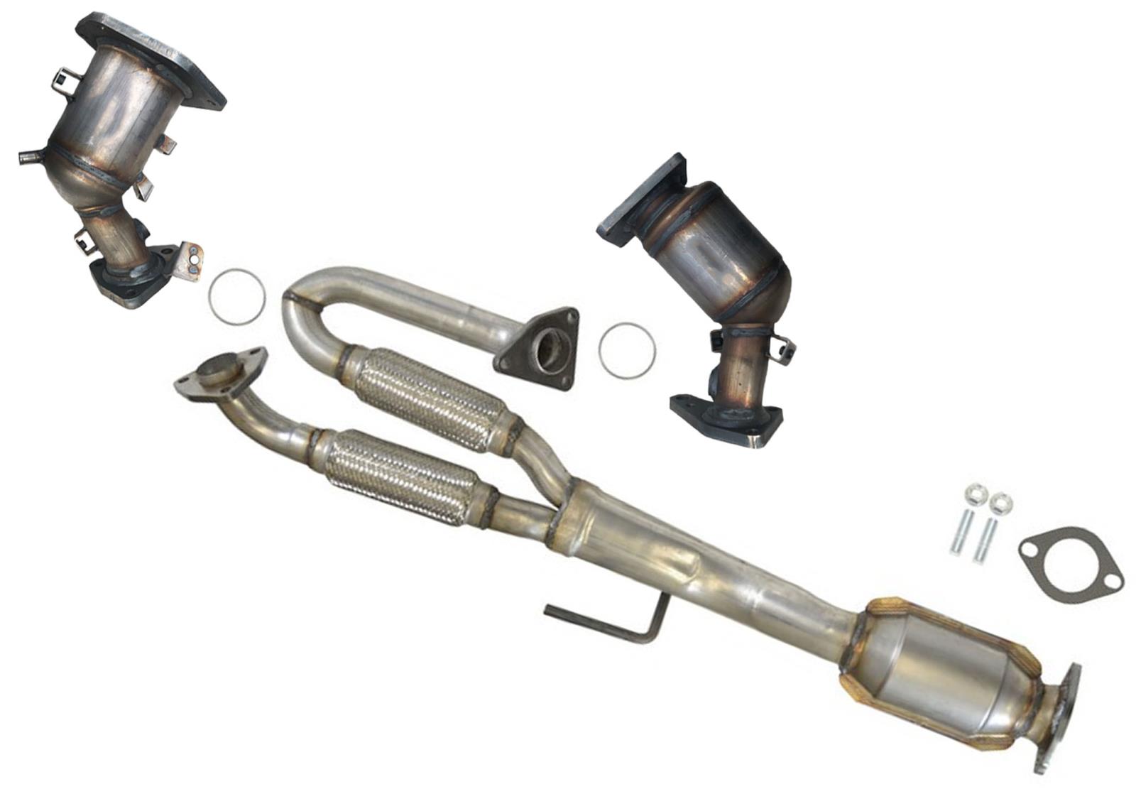 Front & Rear and Lower Flex Pipe Catalytic Converter for Nissan Maxima 2009-2022