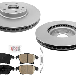 Ft Improved Performance Disc Brake Rotors Pads for Lincoln MKZ Hybrid 2013-2016