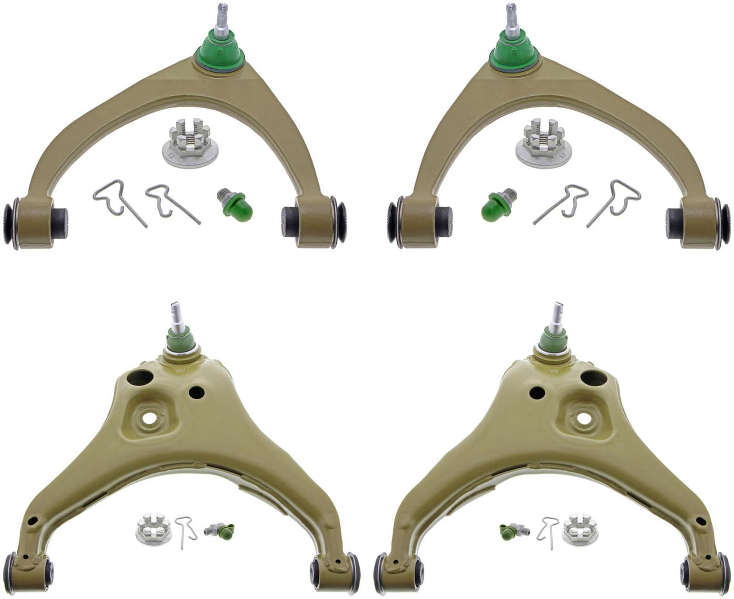 TTX Mevotech Front Upper & Lower Control Arms W/ Ball Joints For Canyon 15-2022