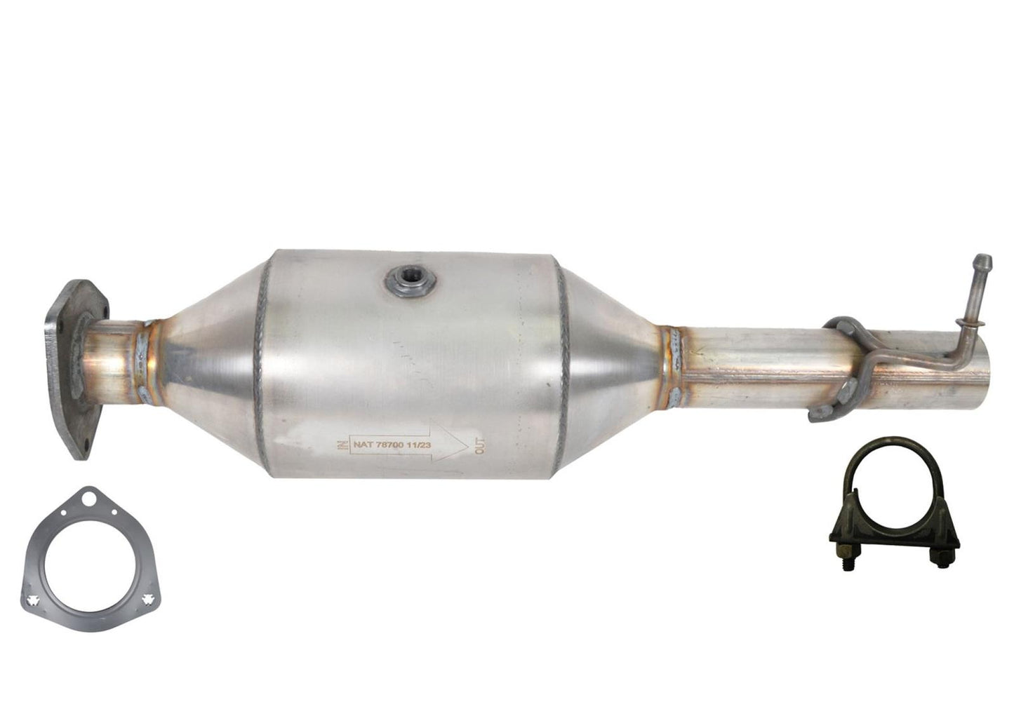 Rear H/D Catalytic Converter for Ford E350 Cutaway Van 21-24 7.3L to 25,999 lbs