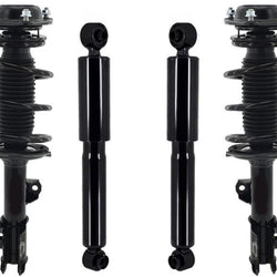 Front Complete Struts & Rear Shocks For Hyundai Elantra Coupe 2013-2014 SE & GS