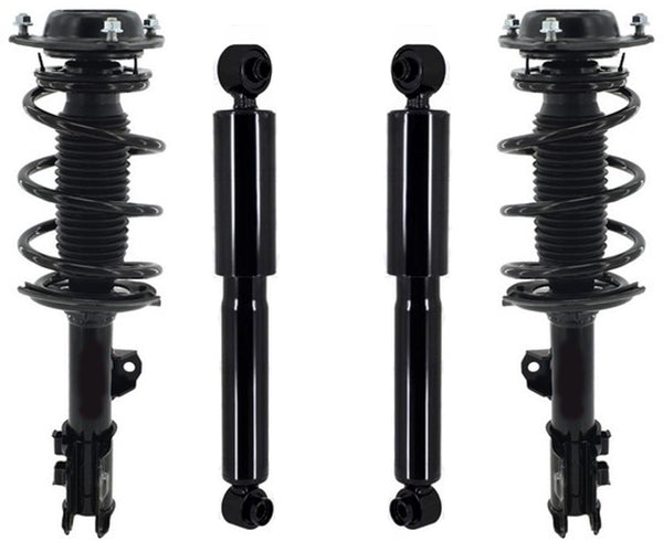 Front Complete Struts & Rear Shocks For Hyundai Elantra Coupe 2013-2014 SE & GS