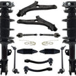 Front Struts Control Arms Tie Rods & Links For Elantra 11-16 GLS Korean Built